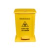 Thùng rác y tế đạp chân 12 lít màu vàng