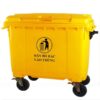 Thùng rác 660l HDPE