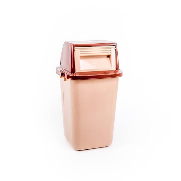 Thùng rác nhựa nắp lật 42 lít