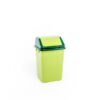 Thùng rác nắp lật trung xanh lá