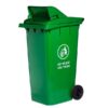 Thùng rác 240l nắp hở