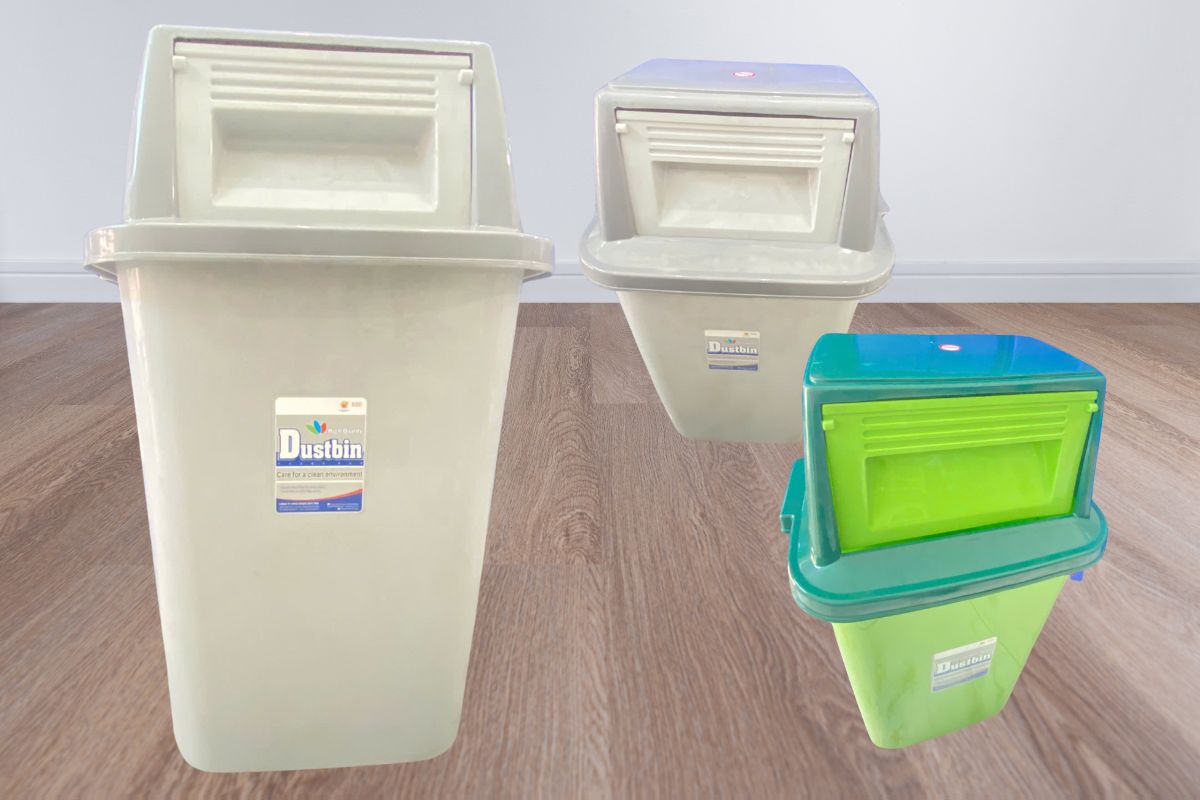 Thùng rác nắp lật đại
