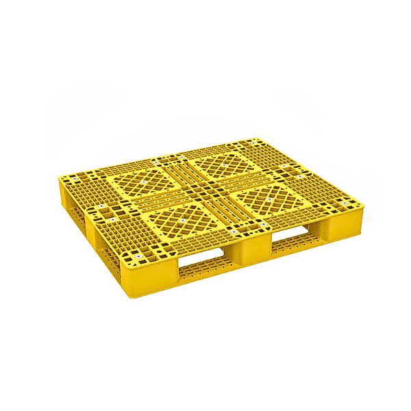 pallet d4-1476 màu vàng nhựa phong phú
