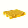 pallet nhựa s4-1345 màu vàng phù hợp nhiều loại xe nâng