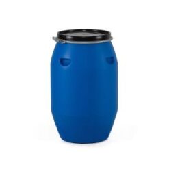 Thùng phuy nhựa 120 lít đai sắt