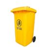 Thùng rác nhựa 240 lít màu vàng
