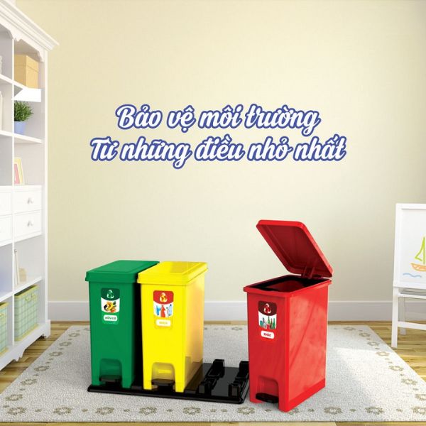 Thùng rác nhựa phân loại Thùng rác nhựa phân loại