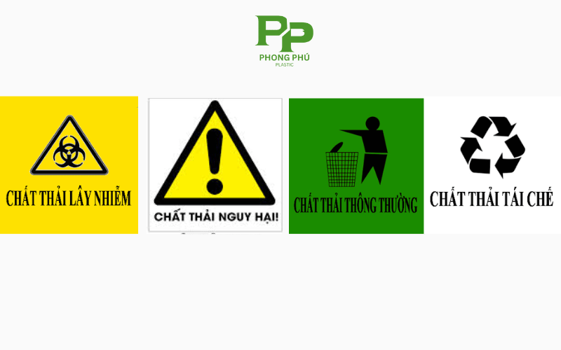 Logo chất thải chuẩn của bộ y tế